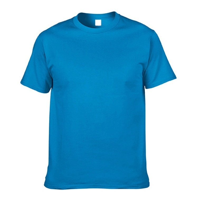 Wholesale Custom Plain Tee Shirt Multi Colors Breathable Summer Cotton T Shirt for Men and Women Plus Size Printing T Shirts
